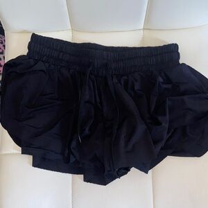 Amazon Women's Black Athletic Shorts